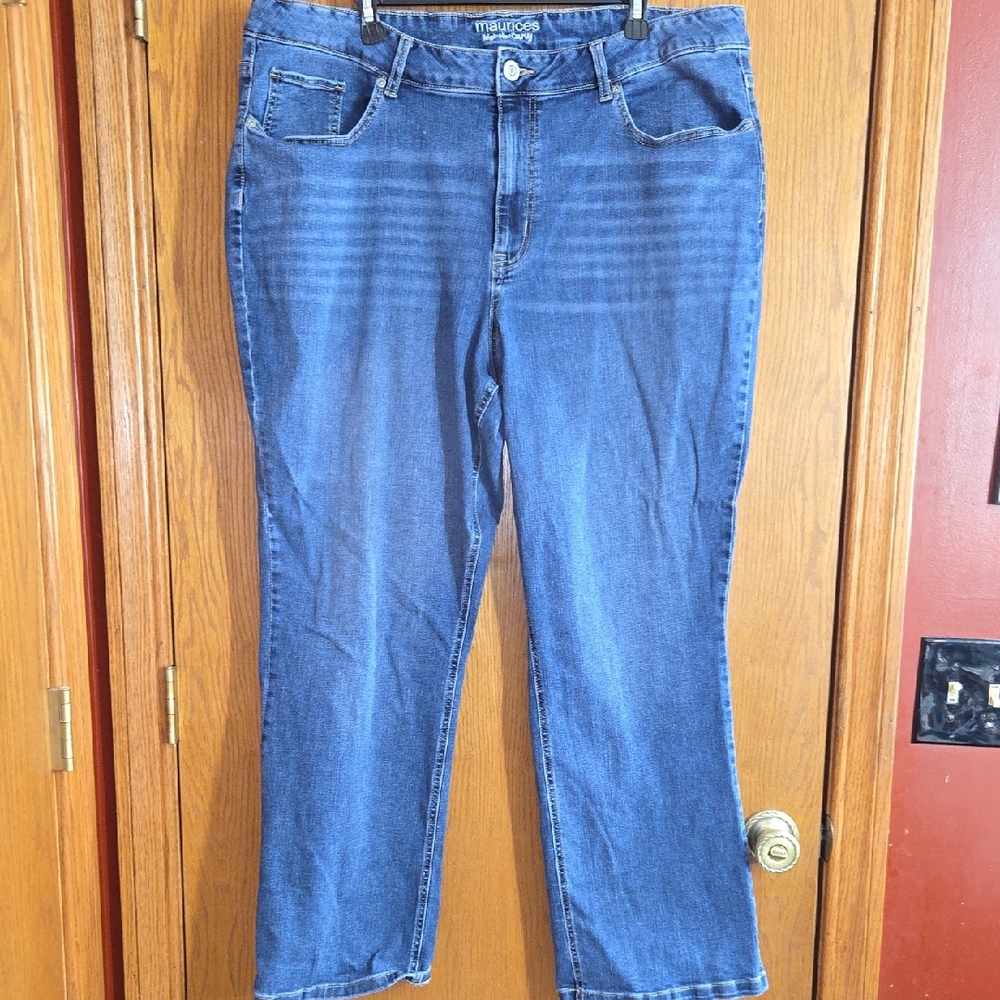 Maurices Dark Blue Denim Pants